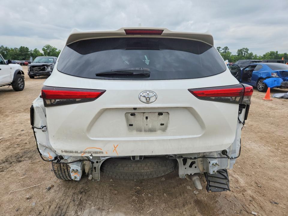 Photo 6 from auction – 2020 TOYOTA HIGHLANDER with VIN 5TDCZRAH3LS001365