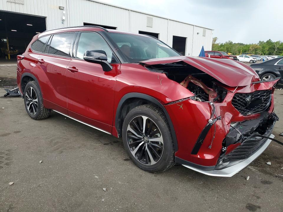 Photo 4 from auction – 2021 TOYOTA HIGHLANDER with VIN 5TDLZRAH2MS046962