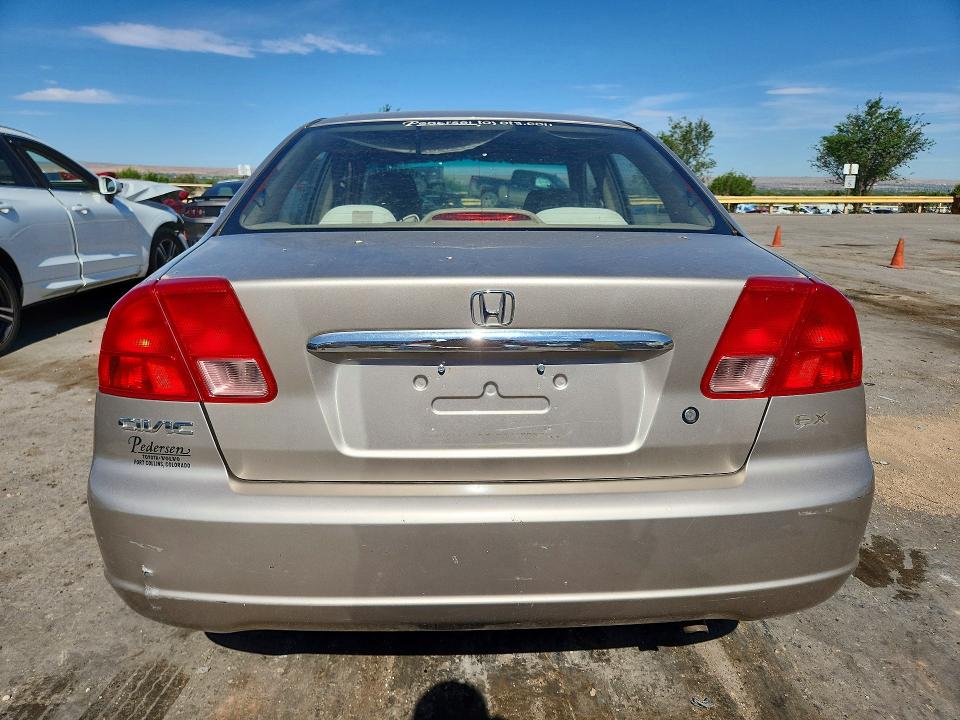 Photo 6 from auction – 2001 HONDA CIVIC with VIN JHMES26721S005852