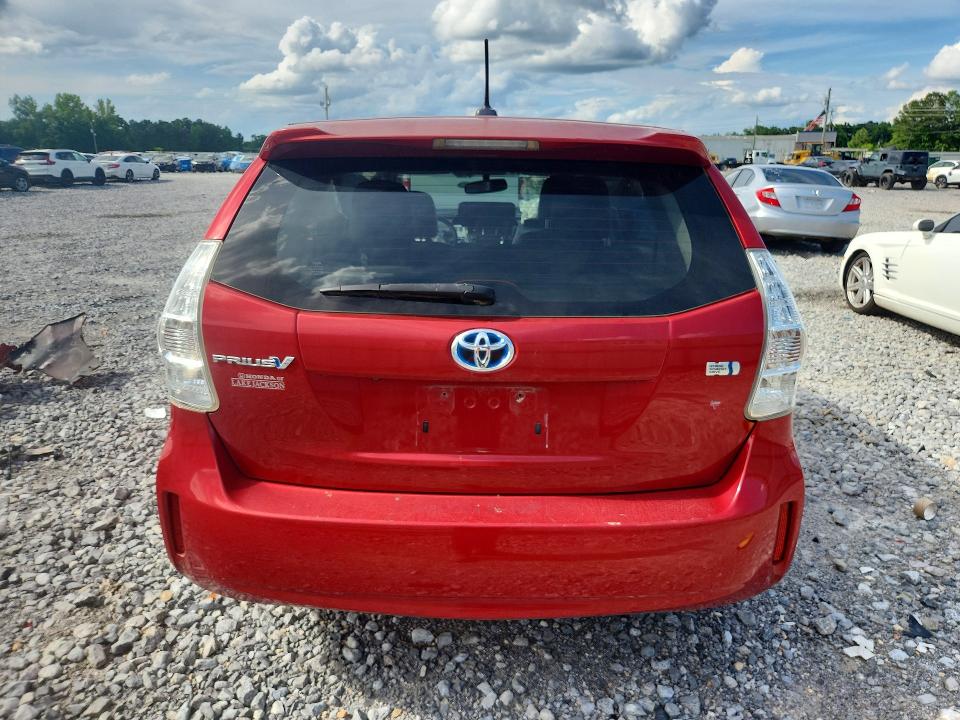Photo 6 from auction – 2012 TOYOTA PRIUS V with VIN JTDZN3EUXC3025013