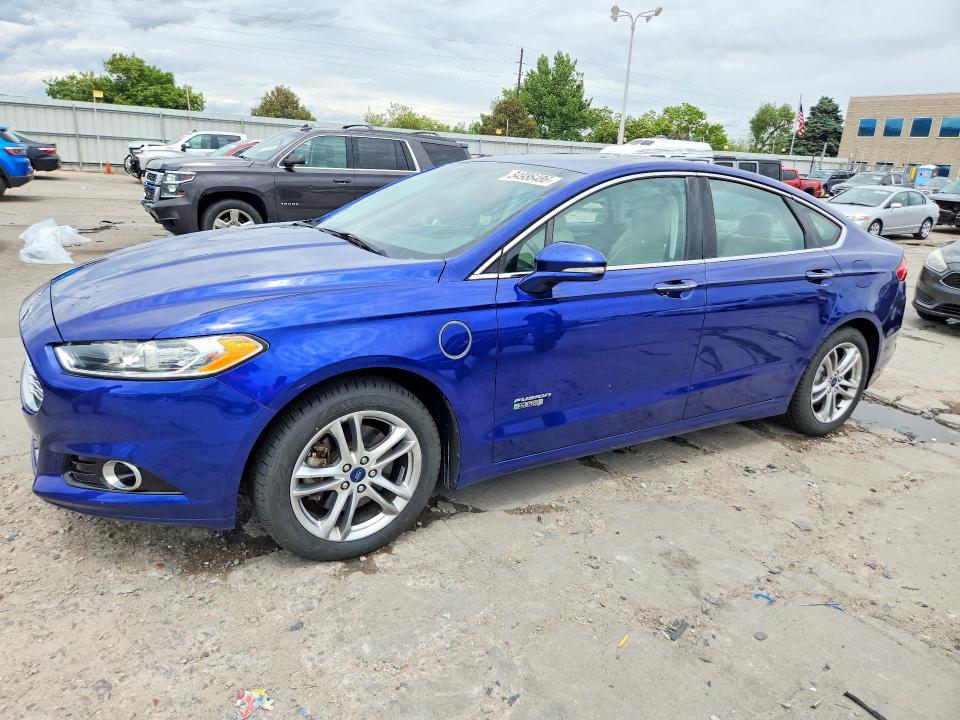 FORD FUSION 2016 with VIN 3FA6P0SU1GR342627 - Photo from auction