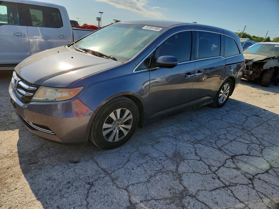 HONDA ODYSSEY 2015 with VIN 5FNRL5H4XFB049896 - Photo from auction