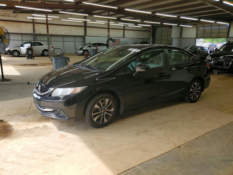 HONDA CIVIC 2014 with VIN 19XFB2F85EE010034 - Photo from auction