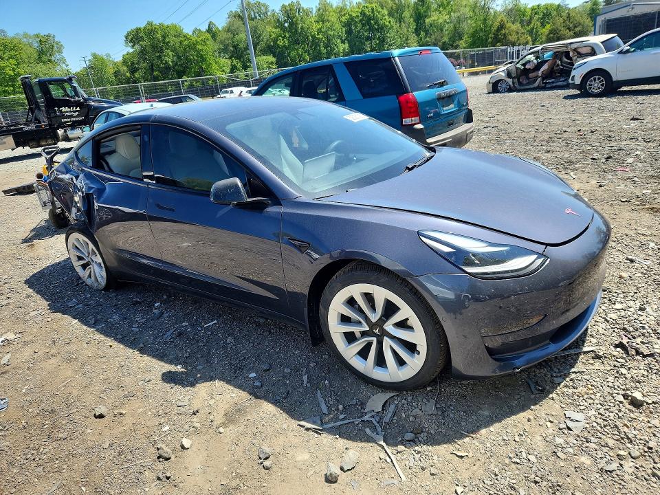 Photo 4 from auction – 2021 TESLA MODEL 3 with VIN 5YJ3E1EA9MF987274