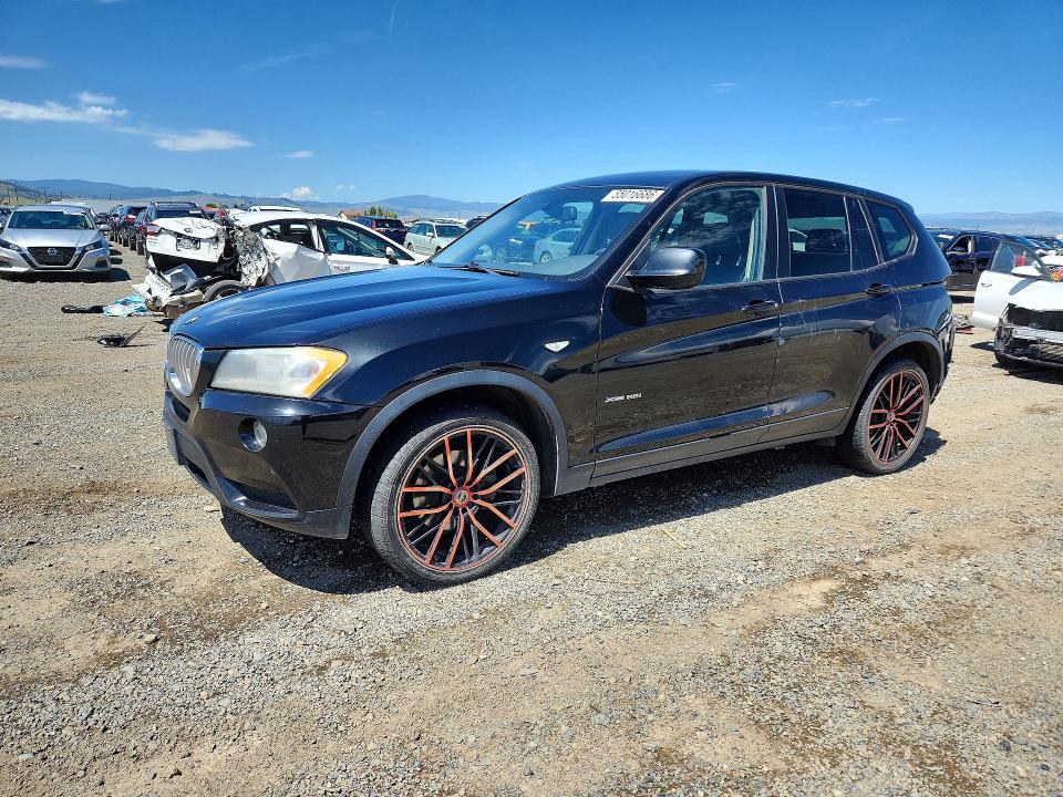 BMW X3 2014 with VIN 5UXWX9C55E0D41744 - Photo from auction