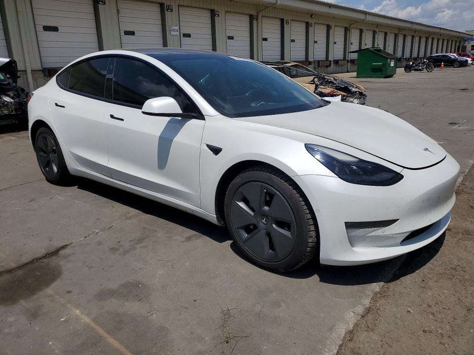 Photo 4 from auction – 2021 TESLA MODEL 3 with VIN 5YJ3E1EB5MF093149