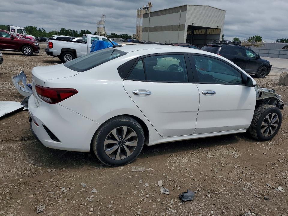 Photo 3 from auction – 2022 KIA RIO with VIN 3KPA24AD0NE433419