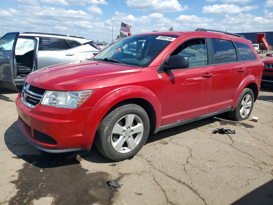 DODGE JOURNEY 2013 with VIN 3C4PDCAB7DT647945 - Photo from auction