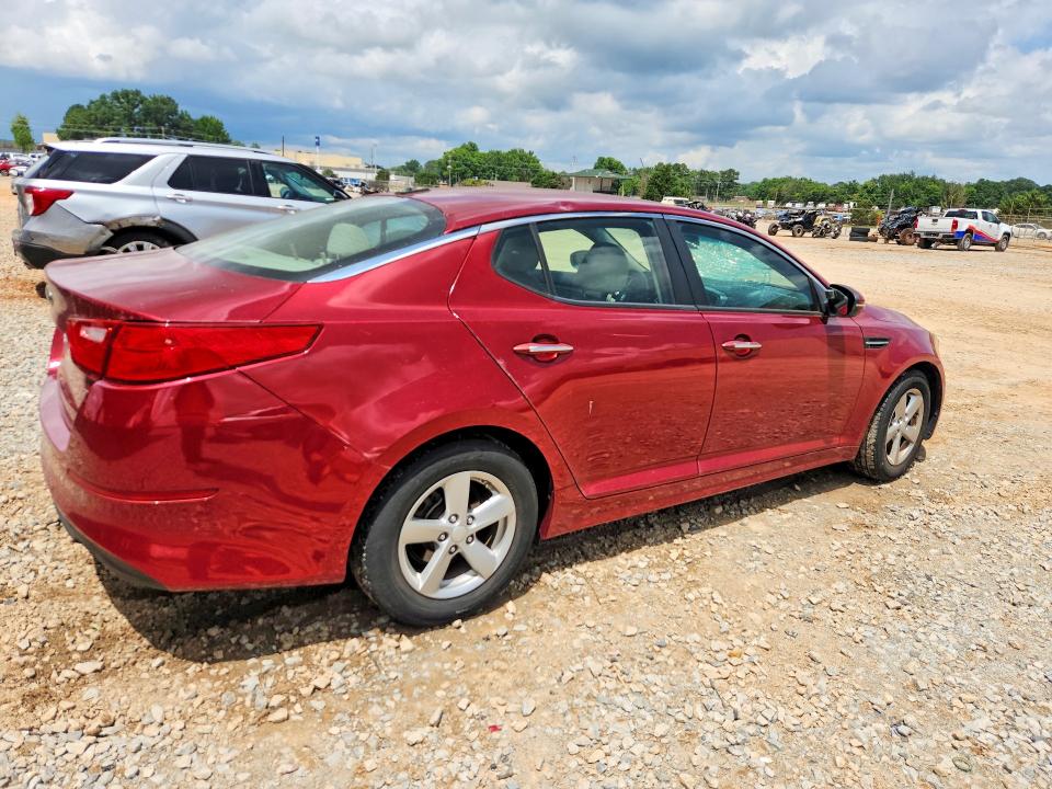 Photo 3 from auction – 2014 KIA OPTIMA with VIN 5XXGM4A77EG270371