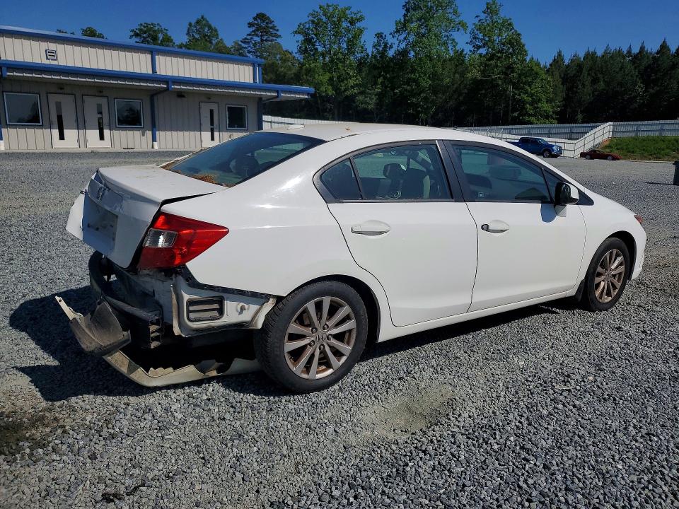 Photo 3 from auction – 2012 HONDA CIVIC with VIN 19XFB2F96CE021095