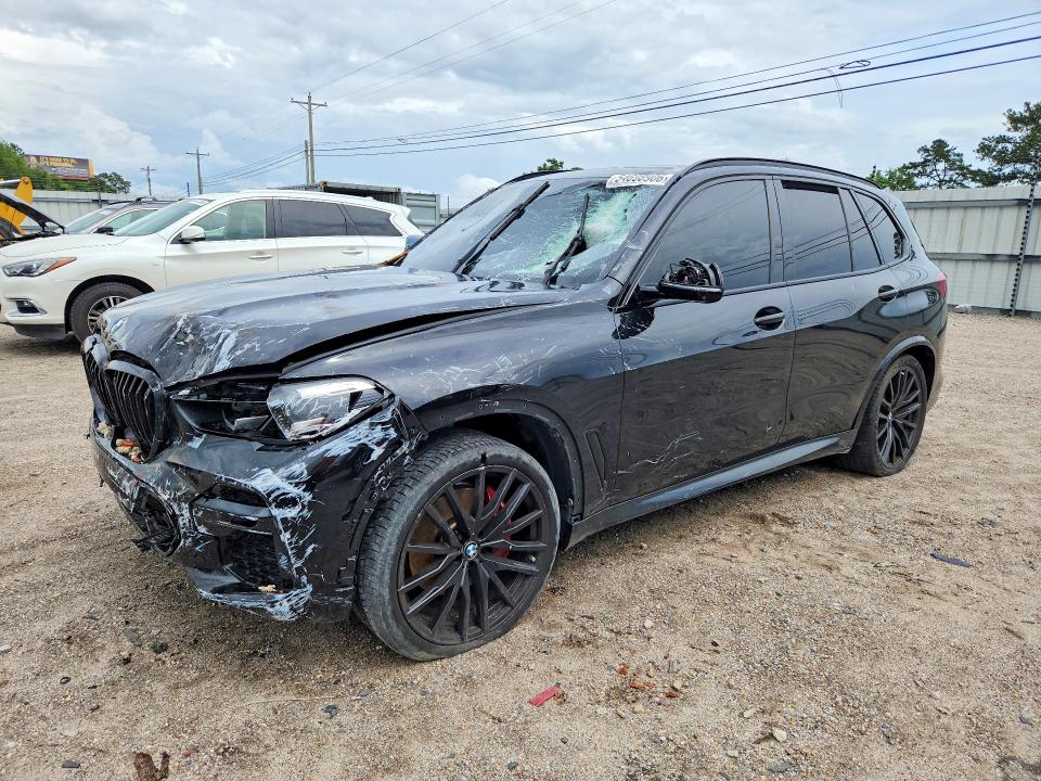 BMW X5 2022 with VIN 5UXCR4C05N9M77255 - Photo from auction