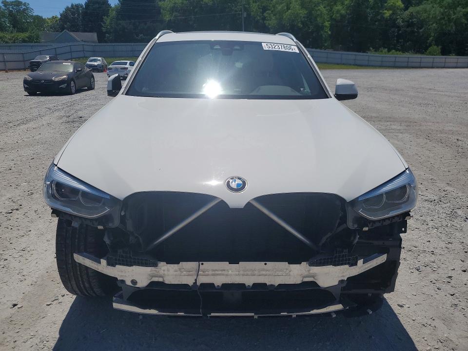 Photo 5 from auction – 2021 BMW X3 with VIN 5UXTY3C06M9H43803