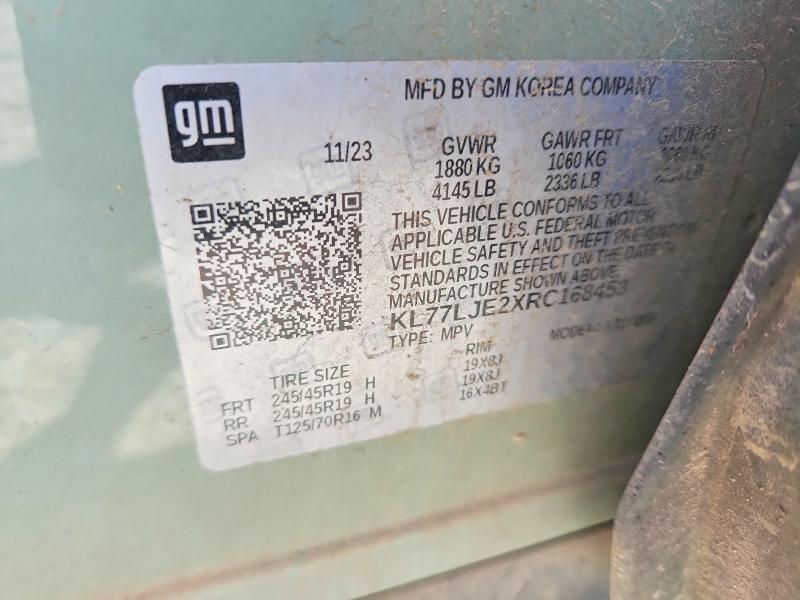 Photo 14 from auction – 2024 CHEVROLET TRAX with VIN KL77LJE2XRC168453