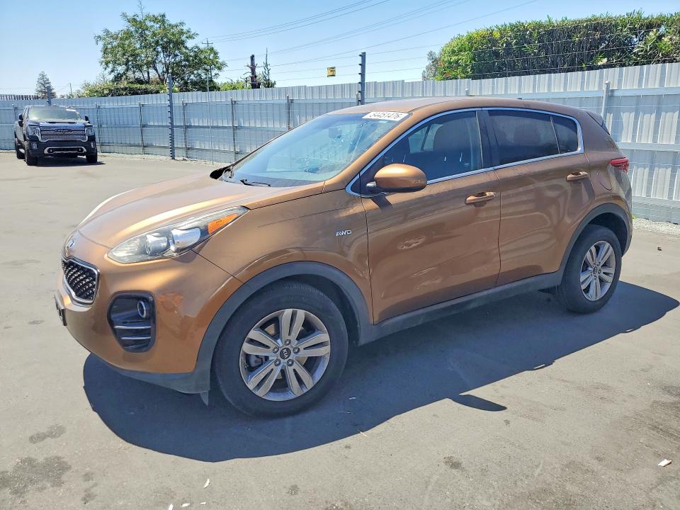 Photo 1 from auction – 2017 KIA SPORTAGE with VIN KNDPMCAC4H7104300