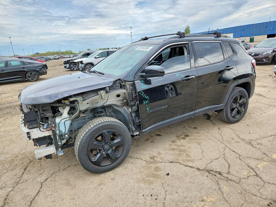 Photo 1 from auction – 2018 JEEP COMPASS with VIN 3C4NJDBB6JT349886