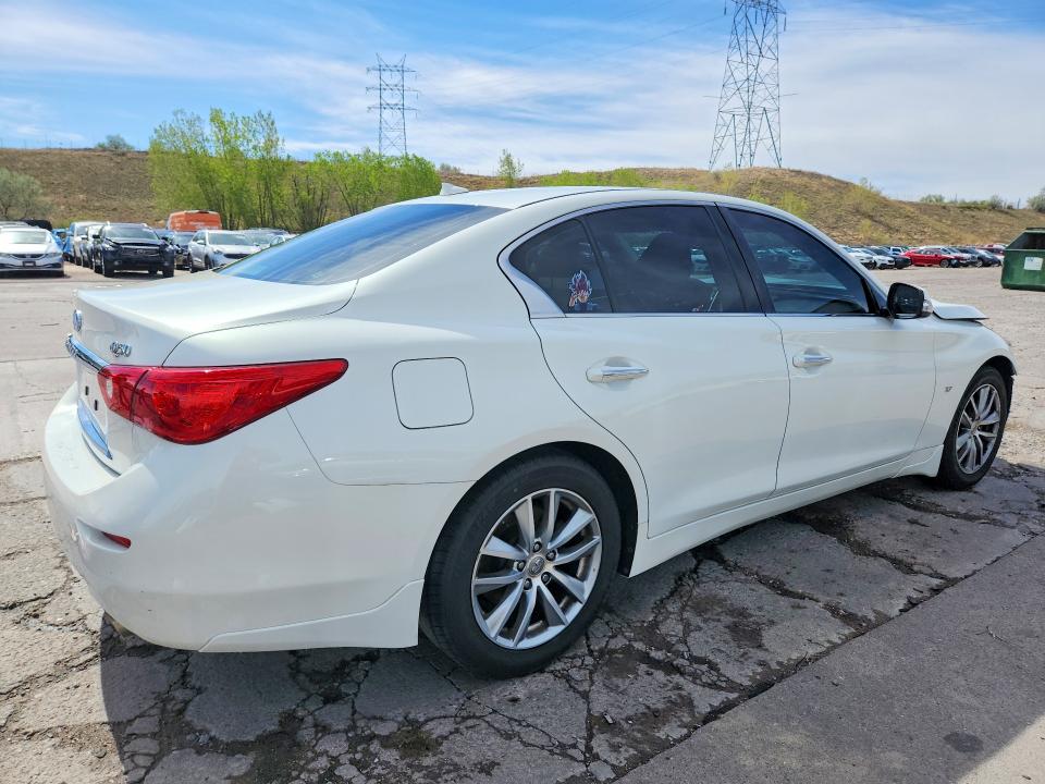 Снимка 3 от търг – 2014 INFINITI Q50 с VIN JN1BV7AR3EM696145