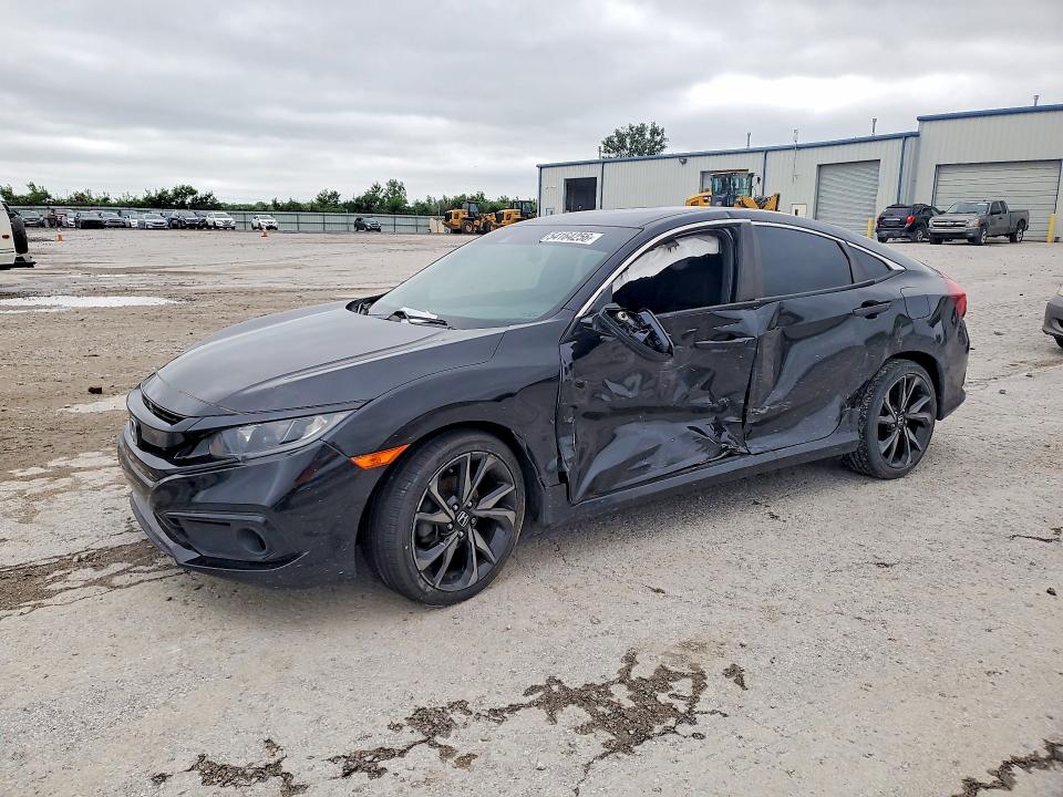 HONDA CIVIC 2020 with VIN 19XFC2F81LE025141 - Photo from auction