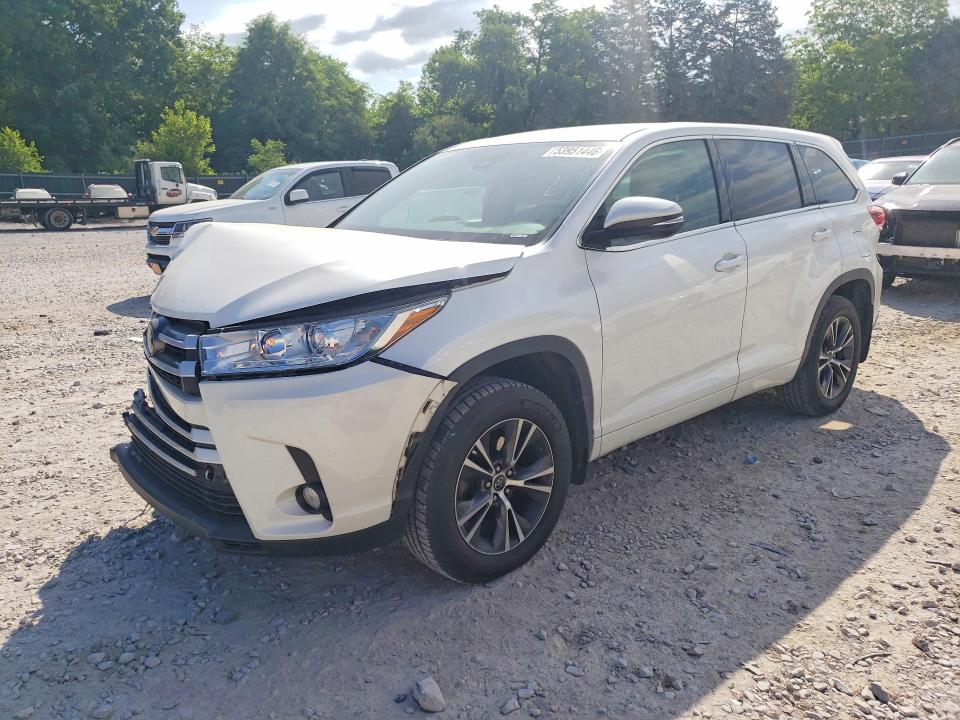 TOYOTA HIGHLANDER 2018 with VIN 5TDBZRFH0JS801610 - Photo from auction