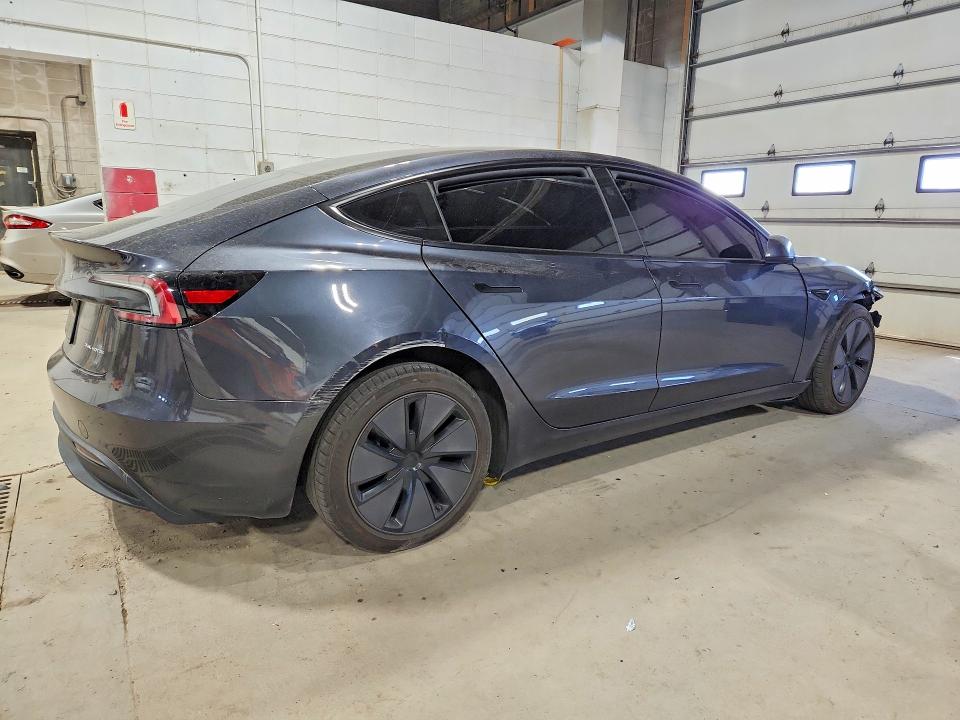 Photo 3 from auction – 2025 TESLA MODEL 3 with VIN 5YJ3E1EB0SF960180