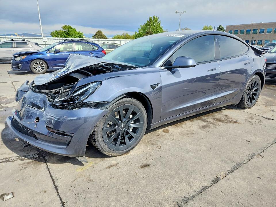 TESLA MODEL 3 2022 with VIN 5YJ3E1EB1NF190334 - Photo from auction