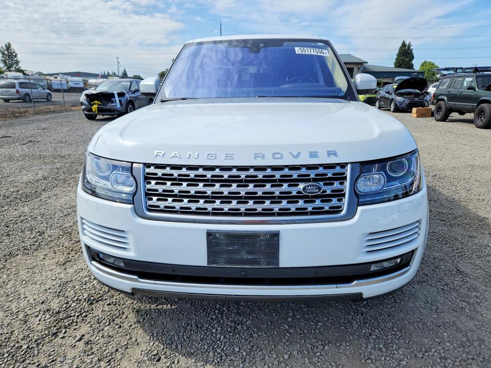 Photo 5 from auction – 2017 LAND ROVER RANGE ROVER with VIN SALGS2FE4HA320542