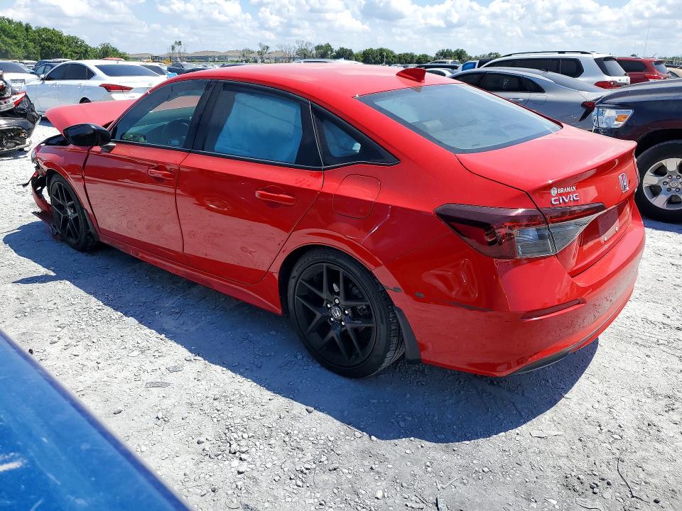 Photo 2 from auction – 2025 HONDA CIVIC with VIN 2HGFE2F58SH585209