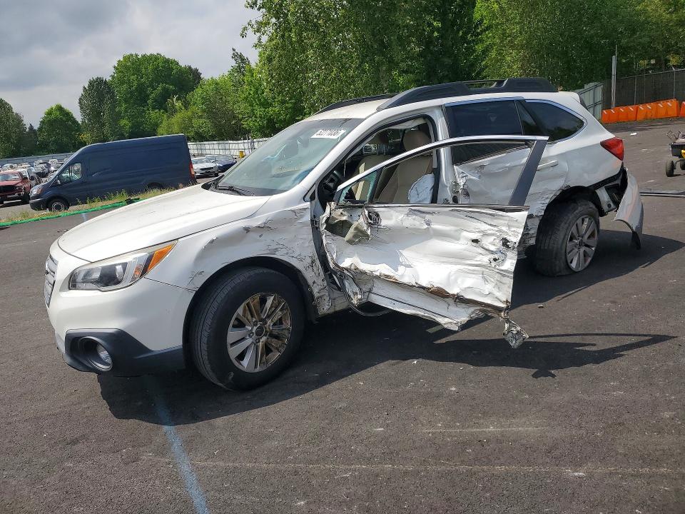 SUBARU OUTBACK 2017 with VIN 4S4BSAFC9H3393948 - Photo from auction
