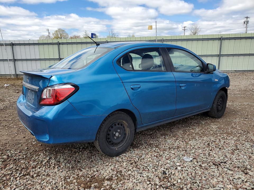 Photo 3 from auction – 2021 MITSUBISHI MIRAGE with VIN ML32FUFJ8MHF00595
