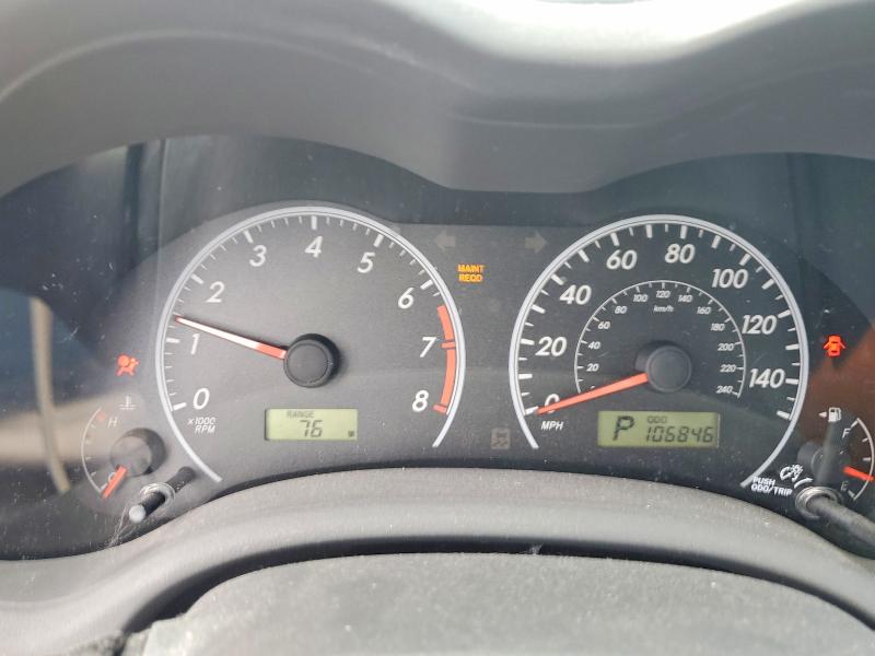 Photo 9 from auction – 2009 TOYOTA COROLLA with VIN 1NXBU40E29Z036242