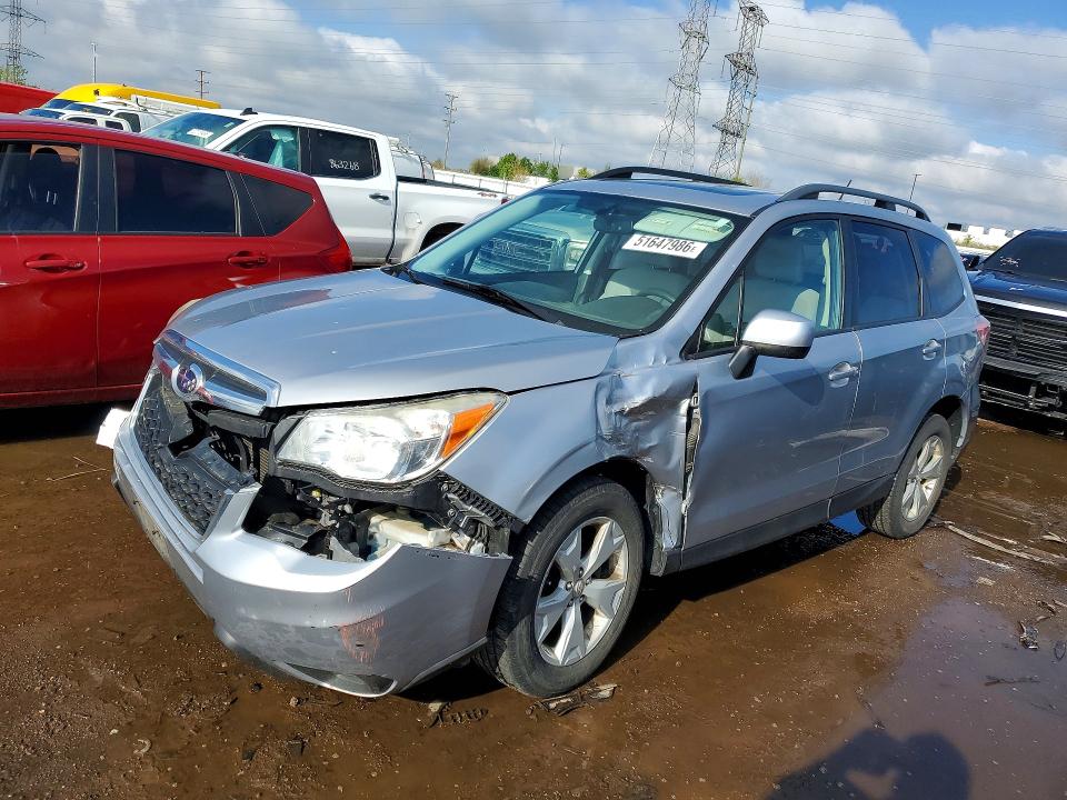 SUBARU FORESTER 2014 with VIN JF2SJAEC1EH473933 - Photo from auction