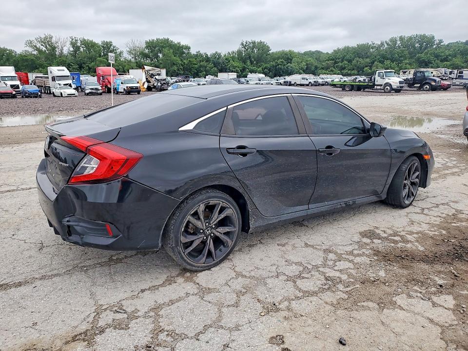 Photo 3 from auction – 2020 HONDA CIVIC with VIN 19XFC2F81LE025141