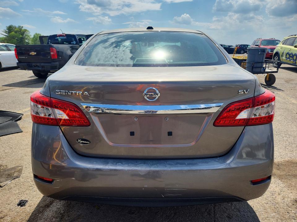 Photo 6 from auction – 2015 NISSAN SENTRA with VIN 3N1AB7AP1FY340715