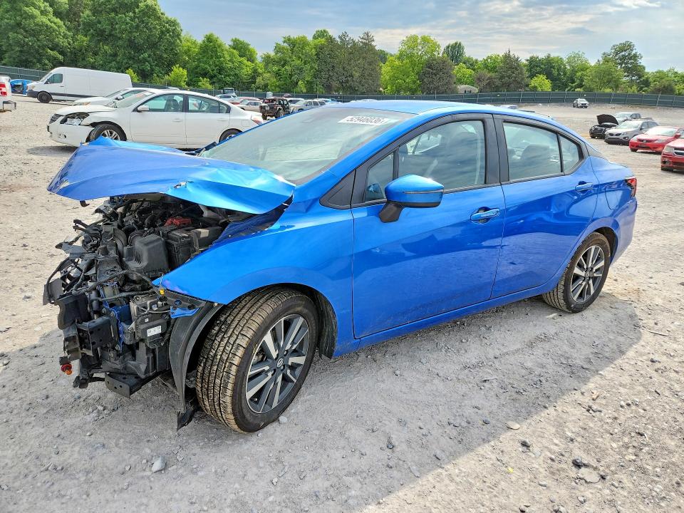 NISSAN VERSA 2021 with VIN 3N1CN8EV4ML892539 - Photo from auction