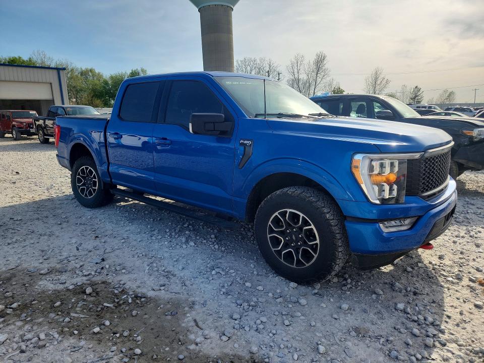 Photo 4 from auction – 2021 FORD F150 with VIN 1FTEW1EP1MFA68522