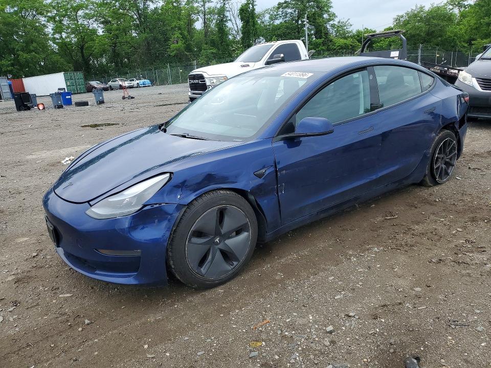 TESLA MODEL 3 2018 with VIN 5YJ3E1EB6JF120211 - Photo from auction