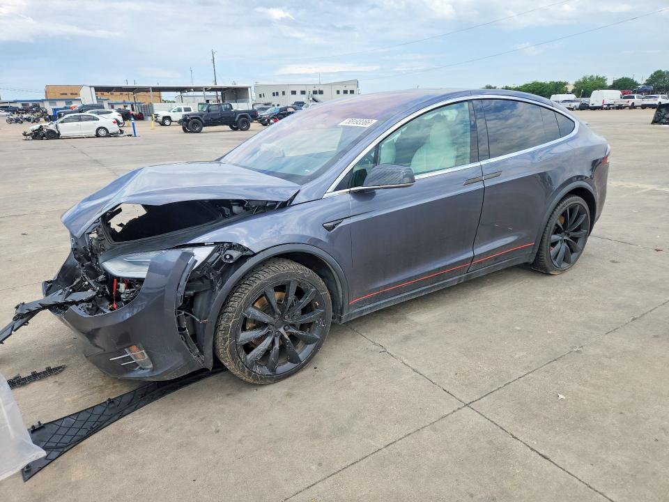 TESLA MODEL X 2021 with VIN 5YJXCBE28MF323229 - Photo from auction