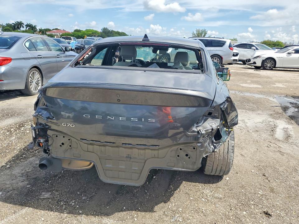 Photo 6 from auction – 2025 GENESIS G70 with VIN KMTG34SC2SU147499