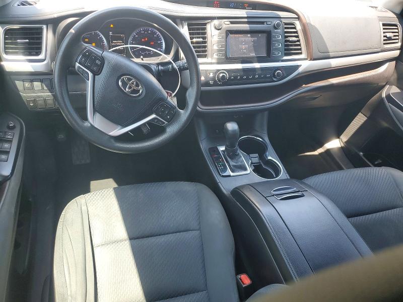 Photo 8 from auction – 2019 TOYOTA HIGHLANDER with VIN 5TDBZRFH9KS720400