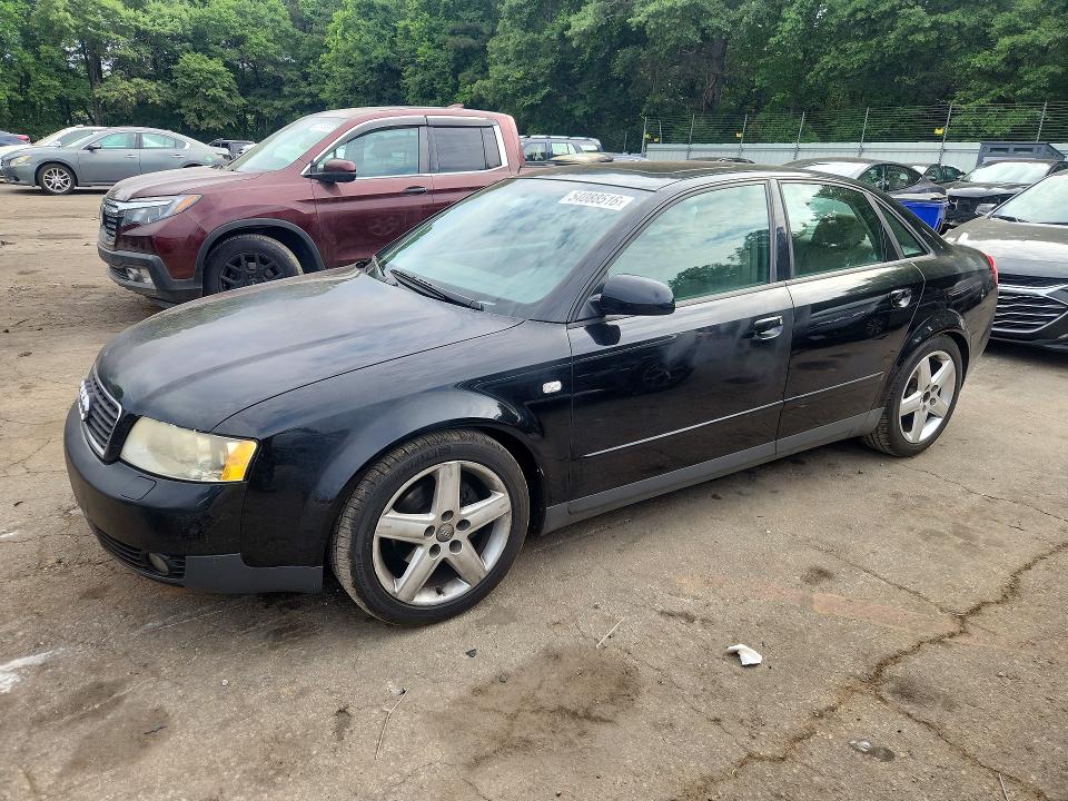 AUDI A4 2003 with VIN WAULC68E83A247575 - Photo from auction