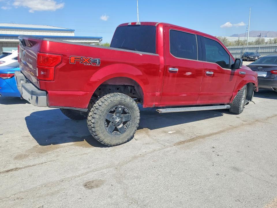 Photo 3 from auction – 2018 FORD F150 with VIN 1FTEW1E52JKD32249