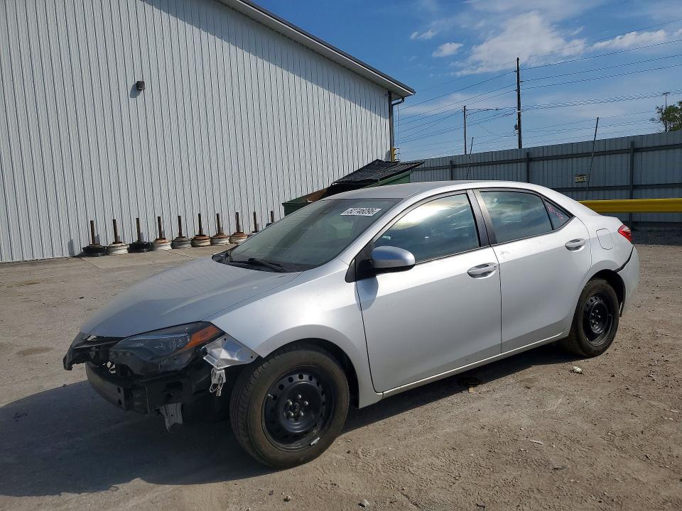 TOYOTA COROLLA 2019 with VIN 2T1BURHE7KC137057 - Photo from auction
