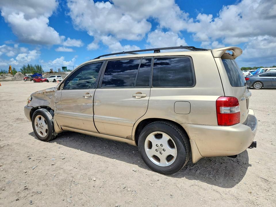 Photo 2 from auction – 2006 TOYOTA HIGHLANDER with VIN JTEDP21A760097122