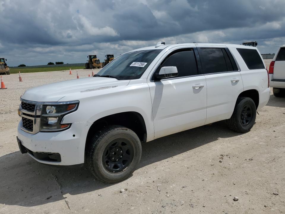 CHEVROLET TAHOE 2018 with VIN 1GNLCDEC1JR344729 - Photo from auction
