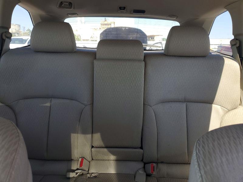 Photo 10 from auction – 2012 SUBARU OUTBACK with VIN 4S4BRCGC3C3275456