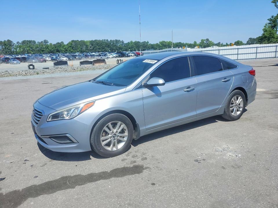 HYUNDAI SONATA 2017 with VIN 5NPE24AFXHH589812 - Photo from auction