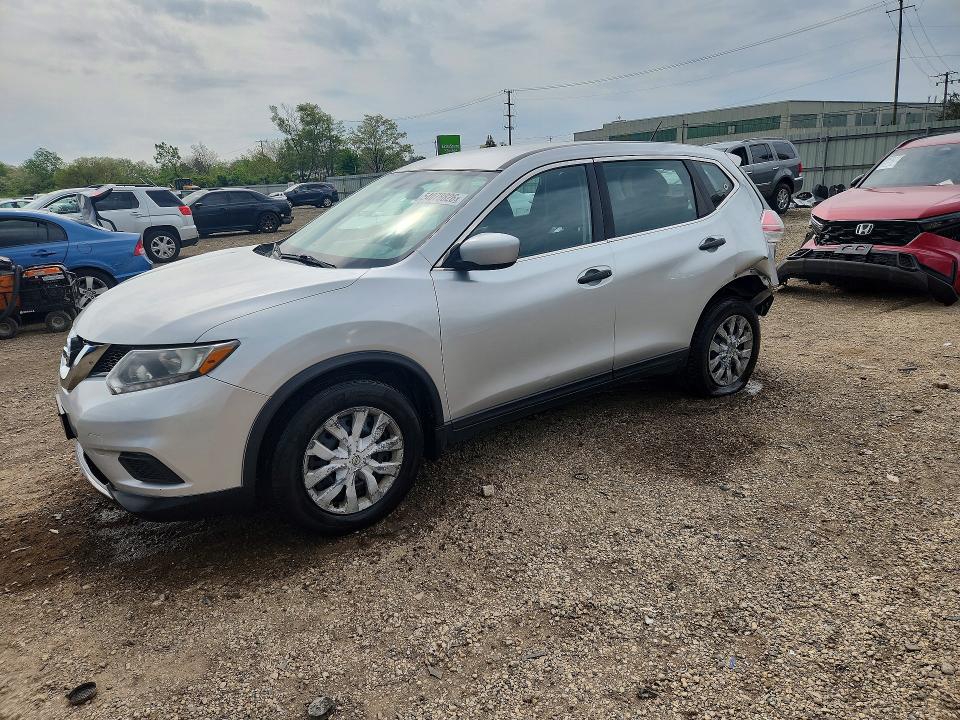 NISSAN ROGUE 2016 with VIN KNMAT2MV8GP598028 - Photo from auction