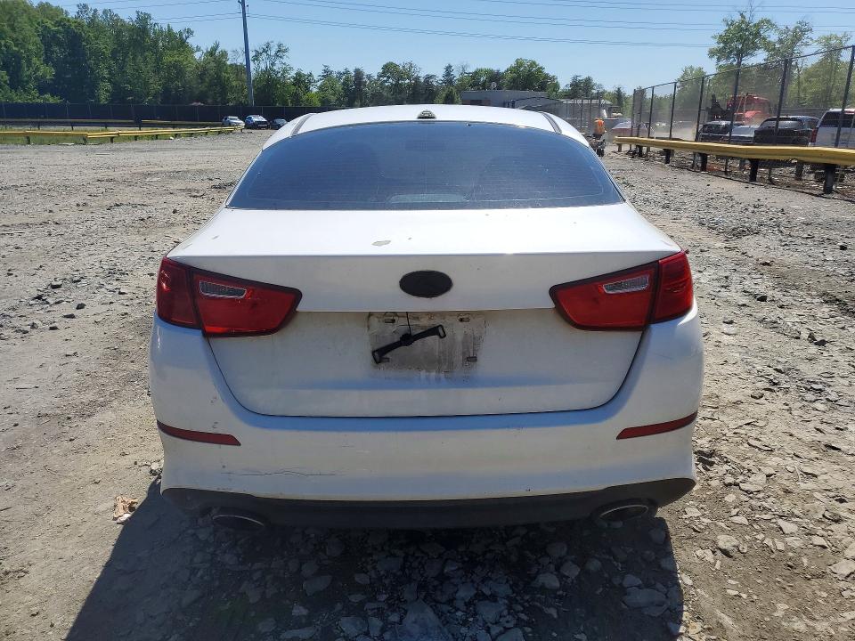 Photo 6 from auction – 2014 KIA OPTIMA with VIN 5XXGM4A77EG294198