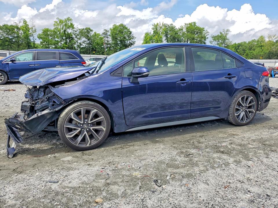 Снимка 1 от търг – 2021 TOYOTA COROLLA с VIN JTDM4MCE9MJ075638