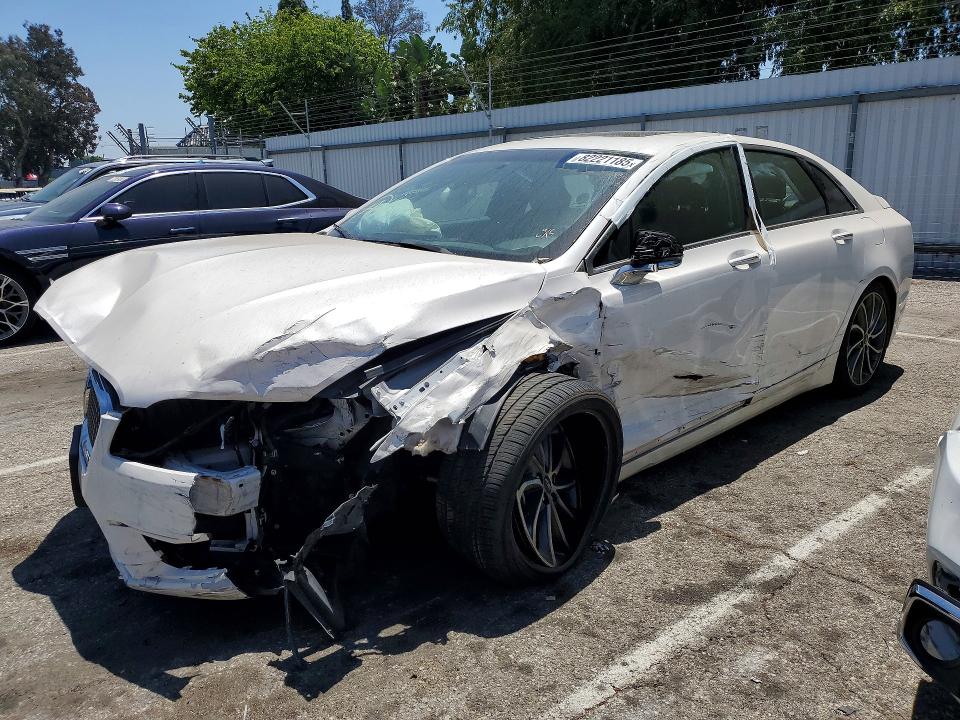 LINCOLN MKZ 2018 with VIN 3LN6L5FC2JR605487 - Photo from auction