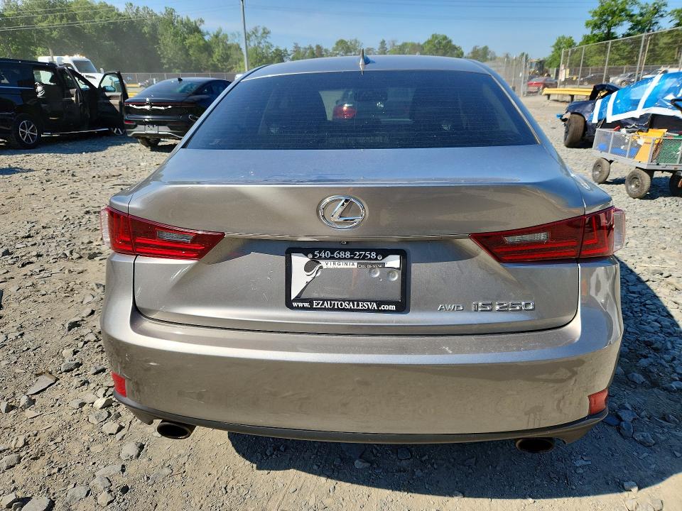 Photo 6 from auction – 2014 LEXUS IS with VIN JTHCF1D2XE5000500